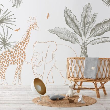 Mural Textil Masai Bimbidreams