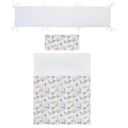 Funda nórdica + protector + funda almohada África BimbiDreams