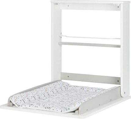 Cambiador plegable de pared madera